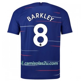 Camisolas de Futebol Chelsea Barkley 8 Equipamento Principal 2018/19 Manga Curta